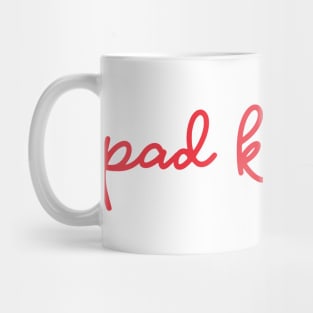 pad kra pao - Thai red - Flag color Mug